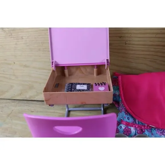 Our Generation Doll Lot of 42 Blonde Girl Shoes Boots Sandals Desk Bean Bag pack